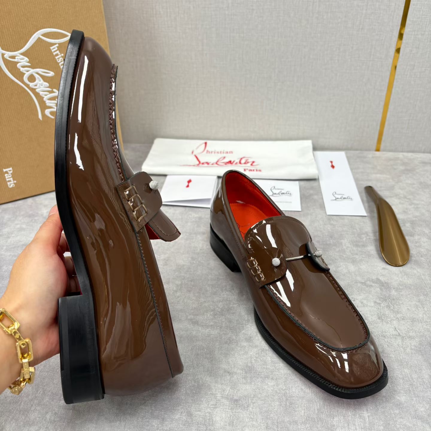 Cistian Louboutin shoe